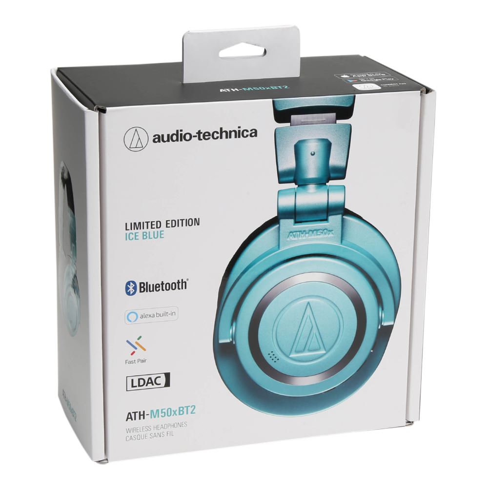 Audio Technica ATH M50xBT2 Ice Blue LTE